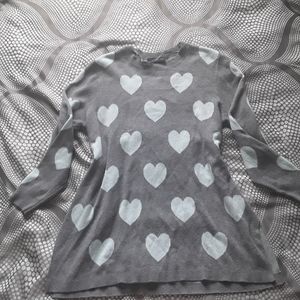 Heart sweater